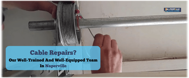 Garage Door Cable Replacement Naperville IL  (630) 454-1173